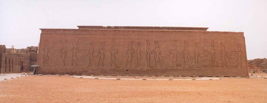 Trasera Templo Edfu - Egipto
