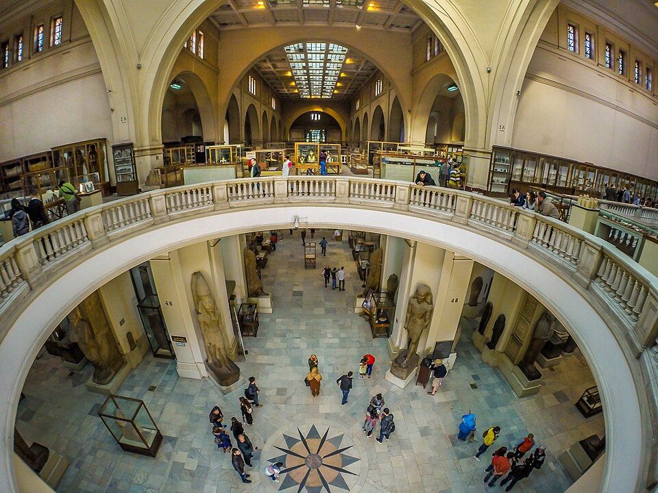 Interior Museo El Cairo - Egipto 